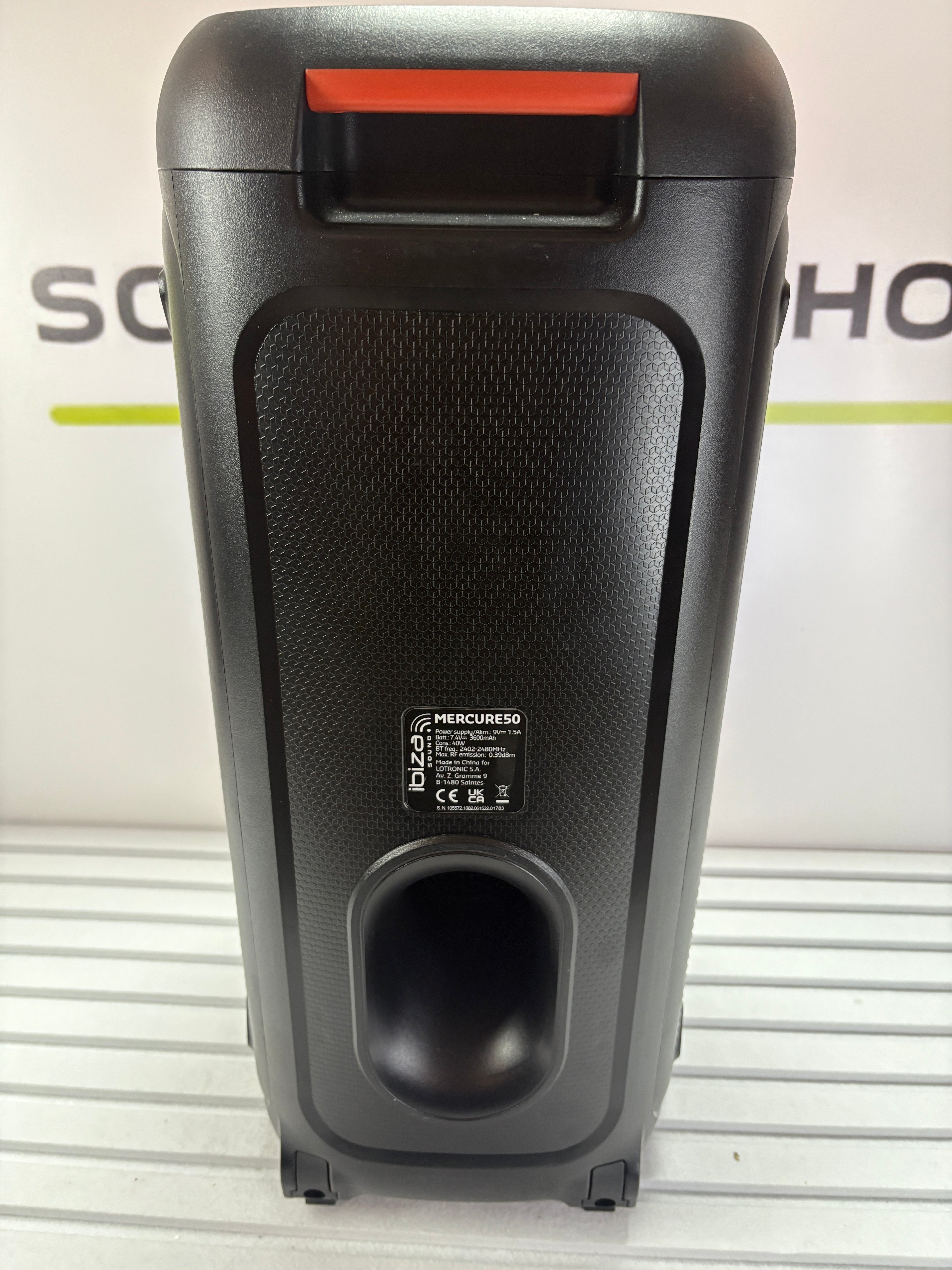 Ibiza - MERCURE50 - 500W Lautsprecher Bluetooth