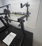 On-Stage KS7365EJ Pro Keyboardständer mit 2. Ebene, Schwarz