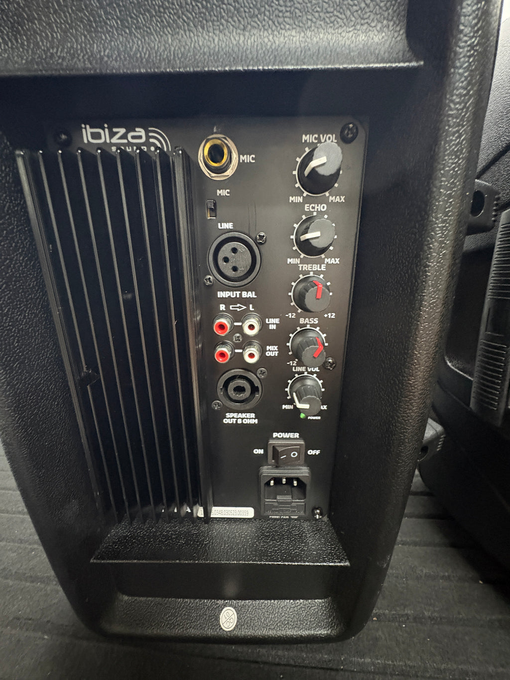 Ibiza - XTK10A - 300w 10"/25cm Aktiv - Paar