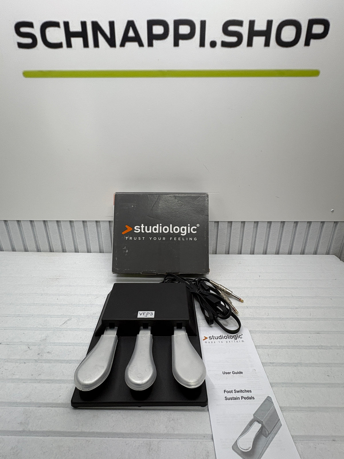 Studiologic VFP 3/15 S – Dreifach-Pedal für Digitalpiano / Keyboard