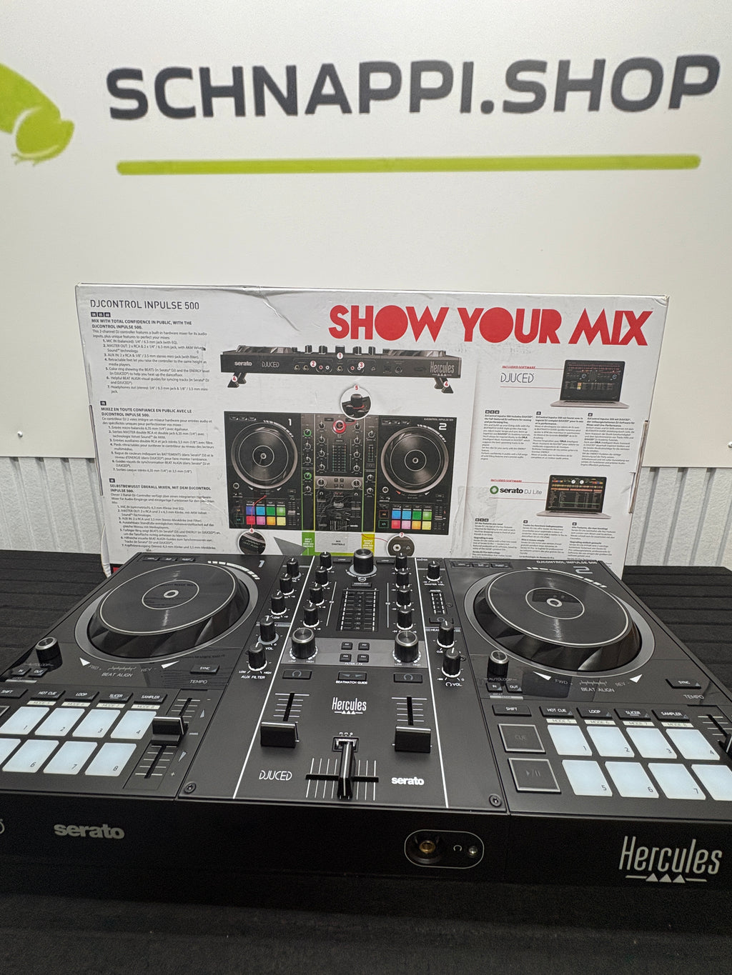 Hercules DJControl Inpulse 500 - Dj Controller für Serato