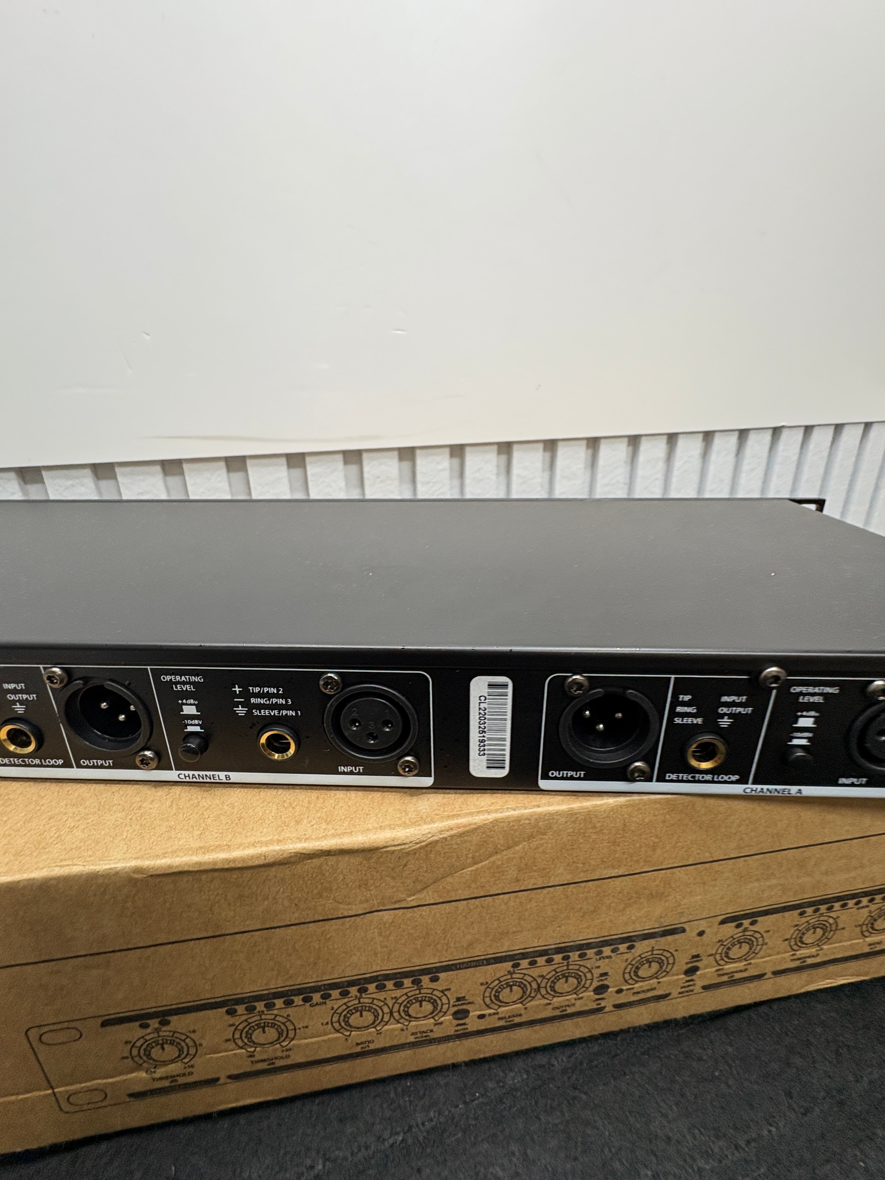 CITRONIC CL22 Compressor Stereo, Limiter/GATE