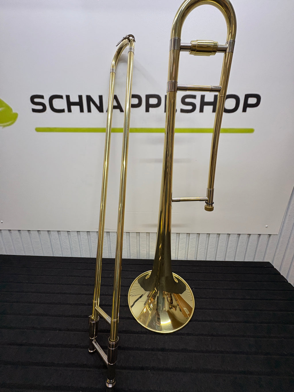 SONICAKE QTB-01 Bb Posaune – Messing Goldlack – Komplettset