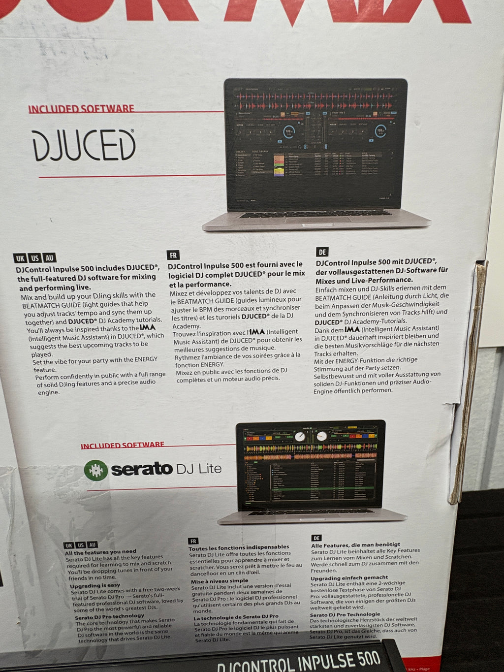 Hercules DJControl Inpulse 500 - Dj Controller für Serato