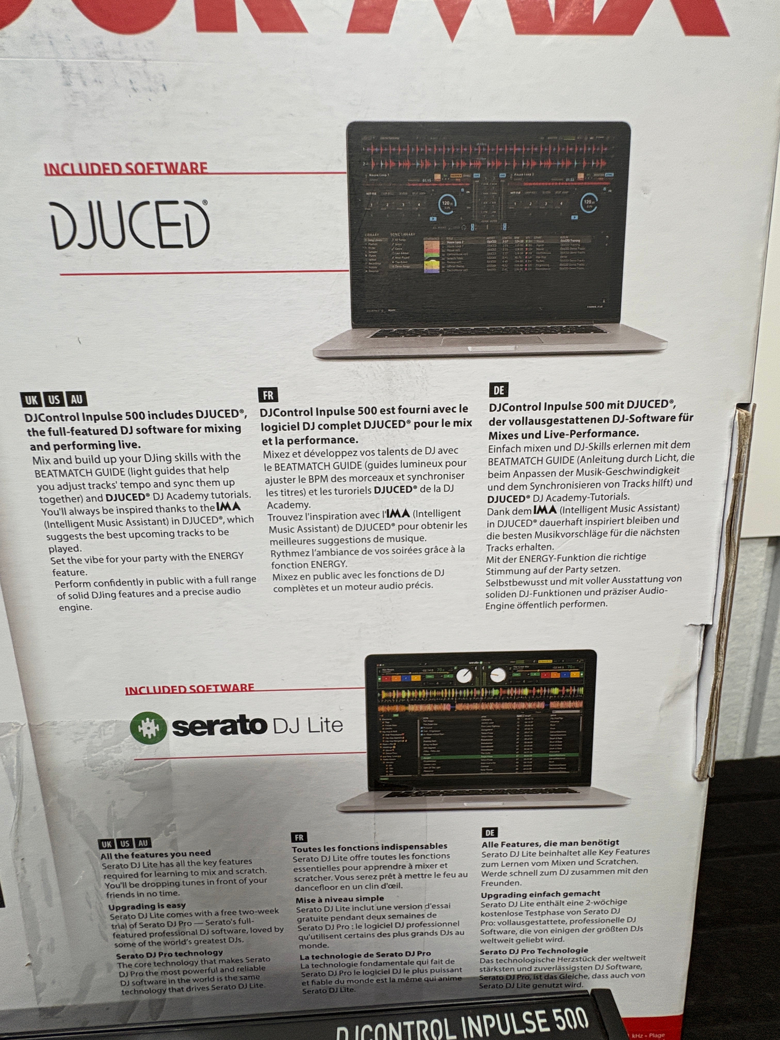 Hercules DJControl Inpulse 500 - Dj Controller für Serato