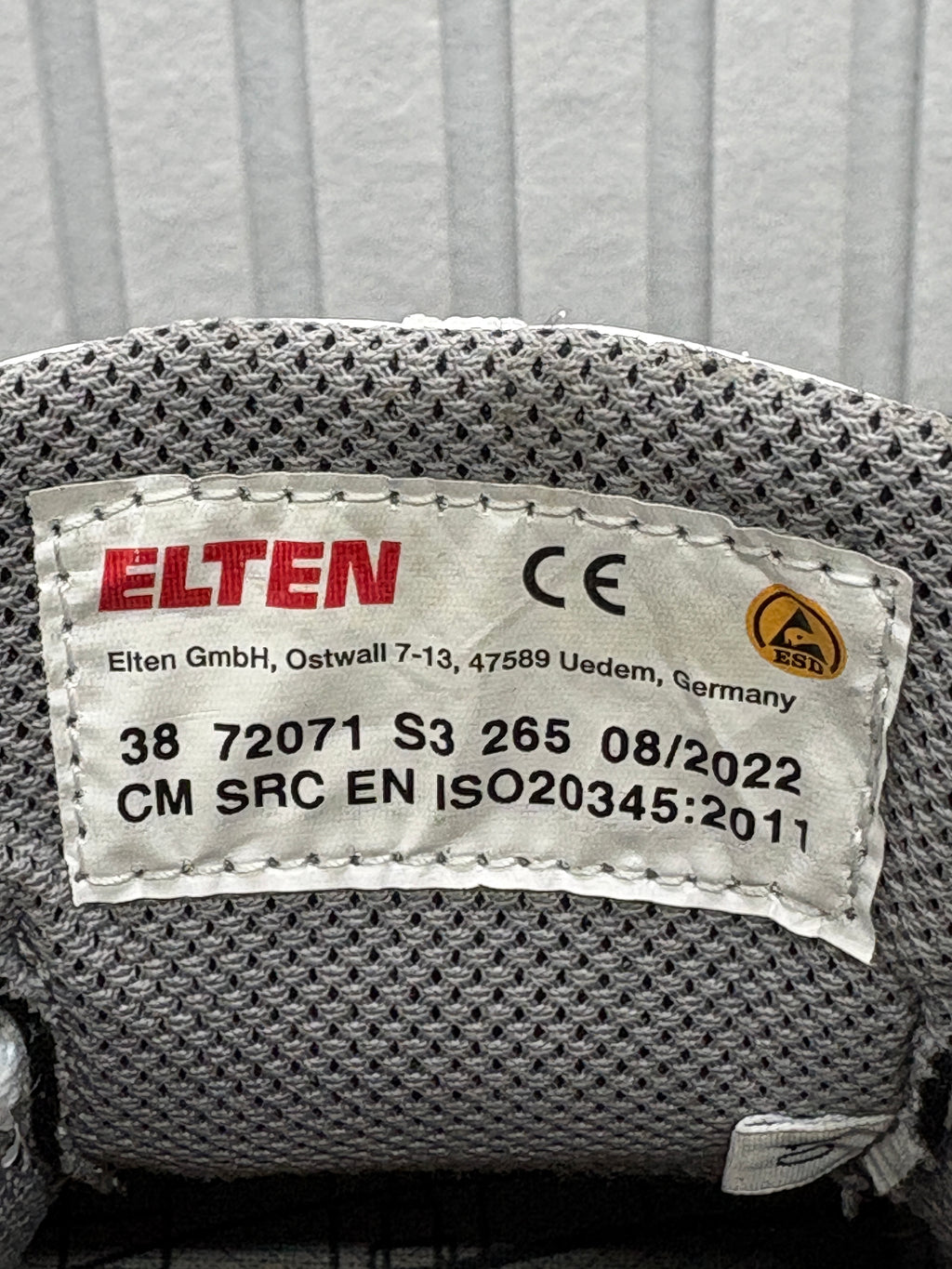 ELTEN GHOST Low ESD S3 Sicherheitsschuhe – Größe 38