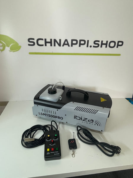 Ibiza LSM-1500w Dmx Nebelmaschine, Fog