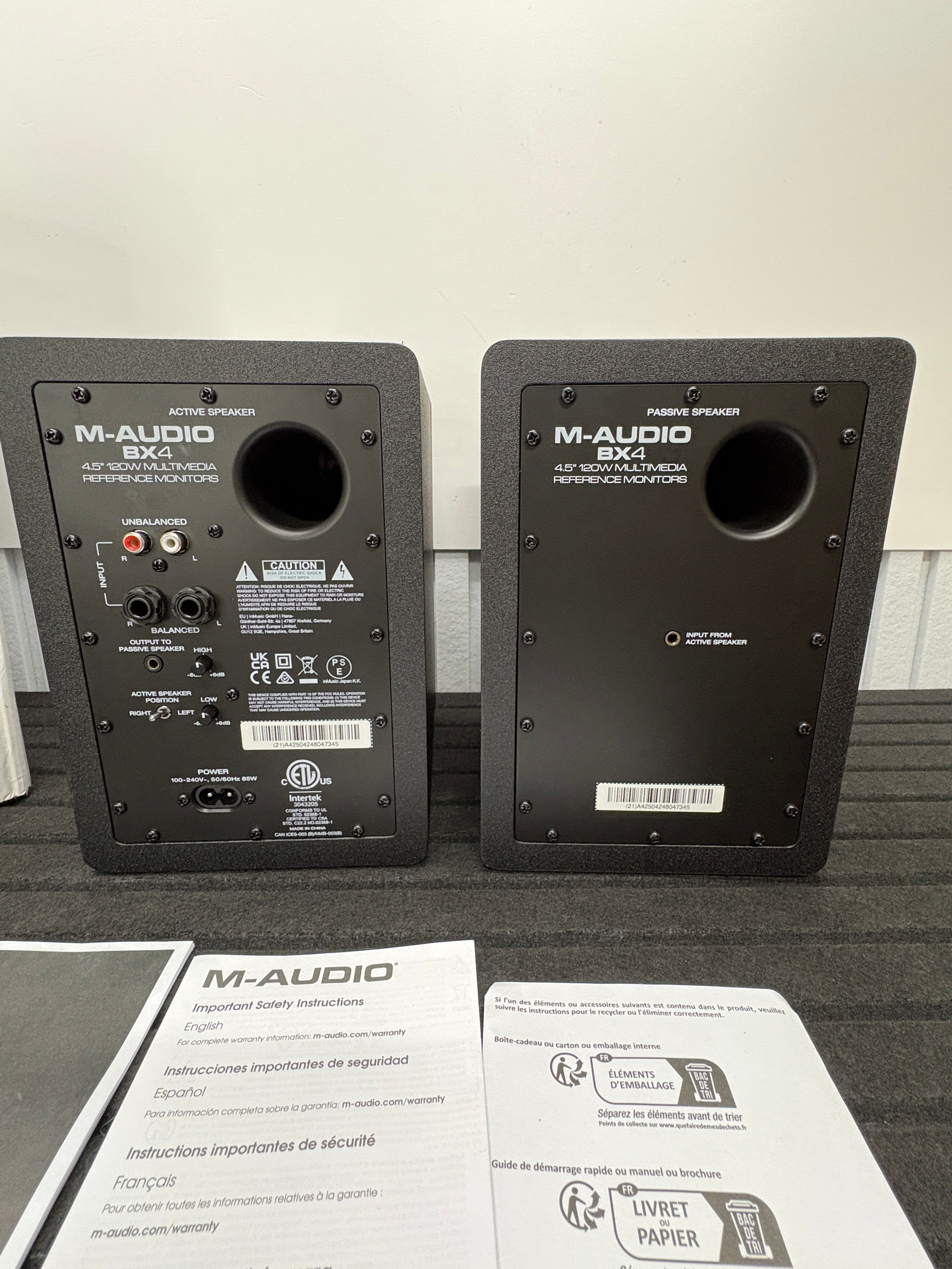 M-Audio BX4 4,5" Multimedia Reference Monitore