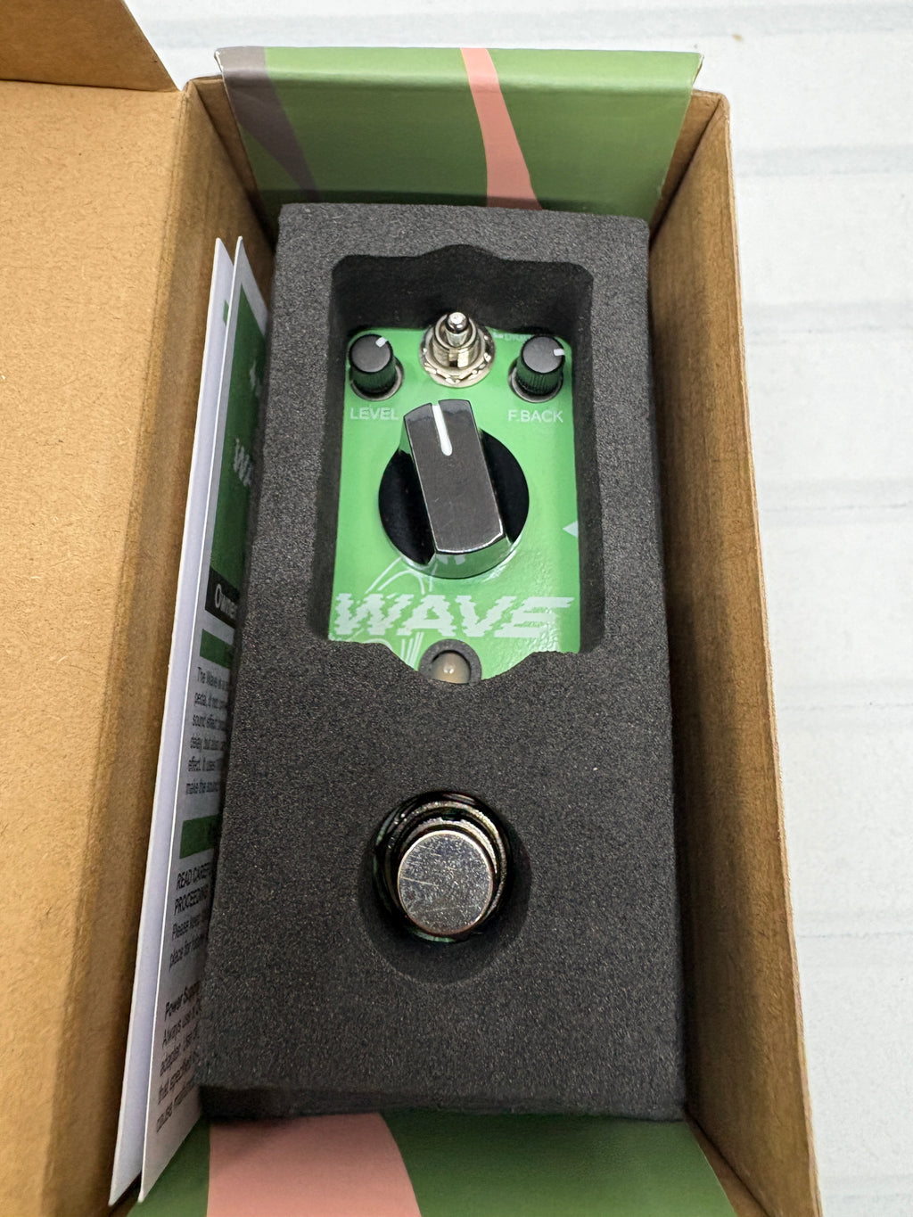 Donner Wave Delay Gitarren Effektpedal