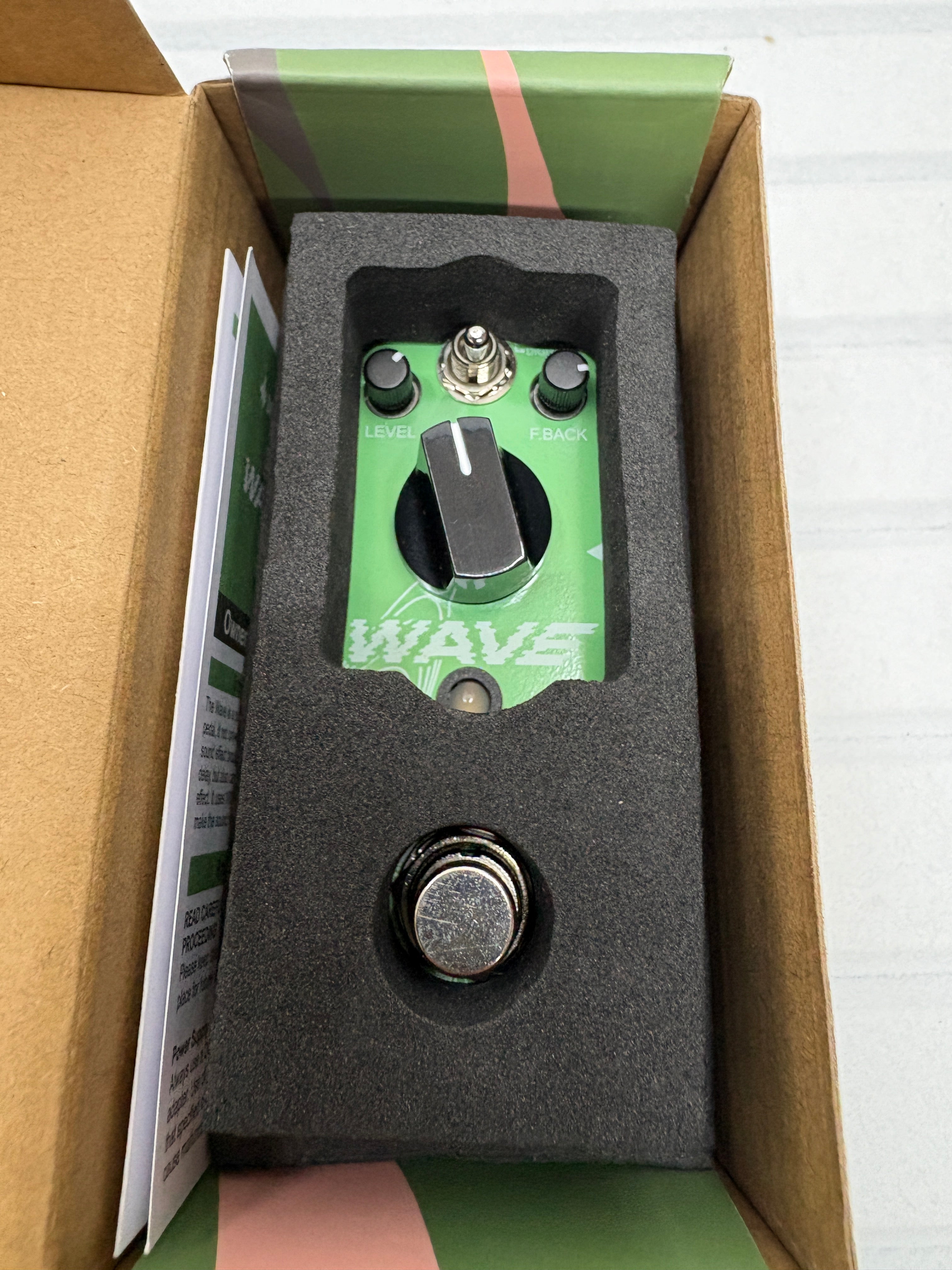 Donner Wave Delay Gitarren Effektpedal