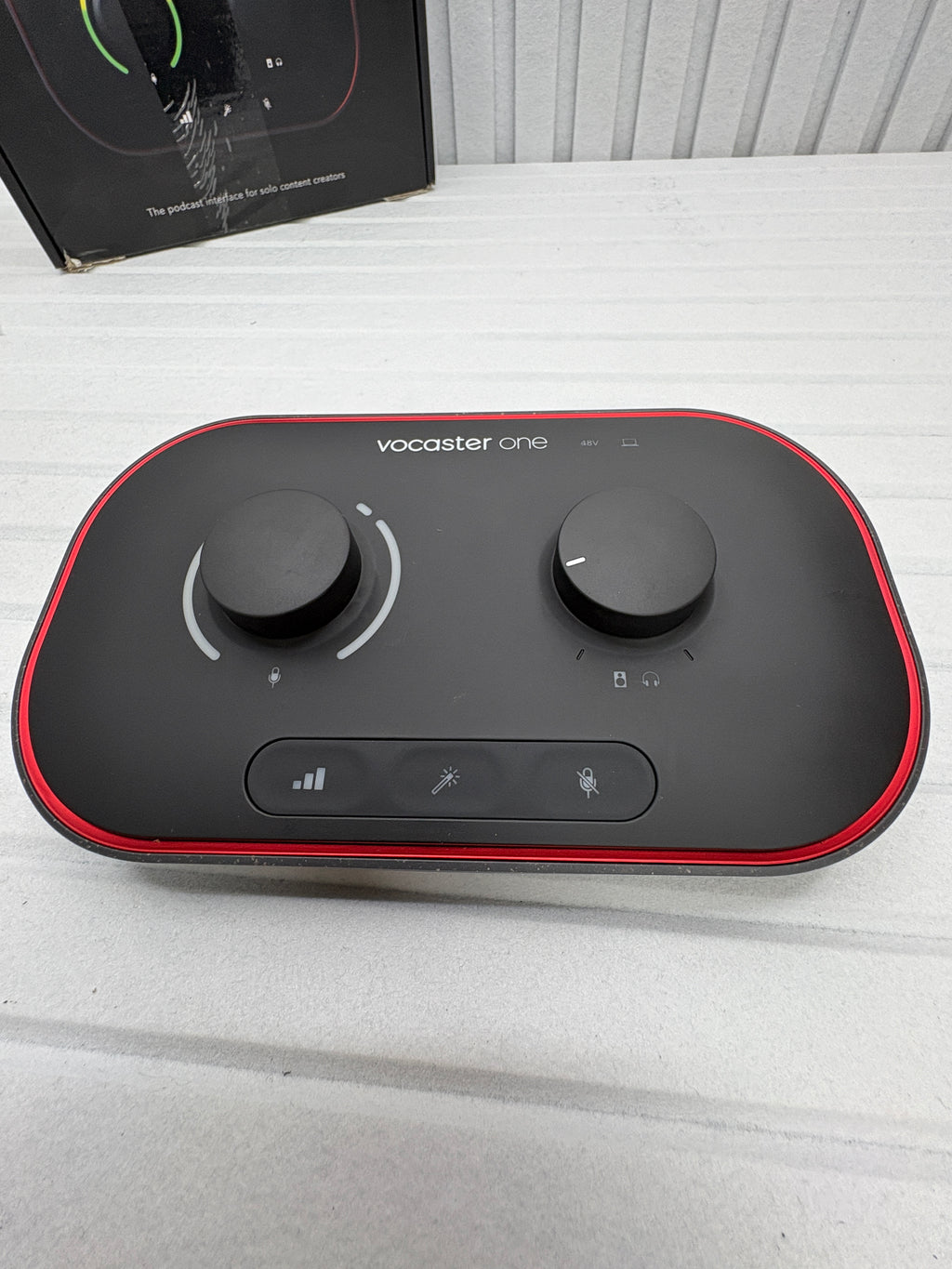 Focusrite Vocaster One Podcast Audio Interface