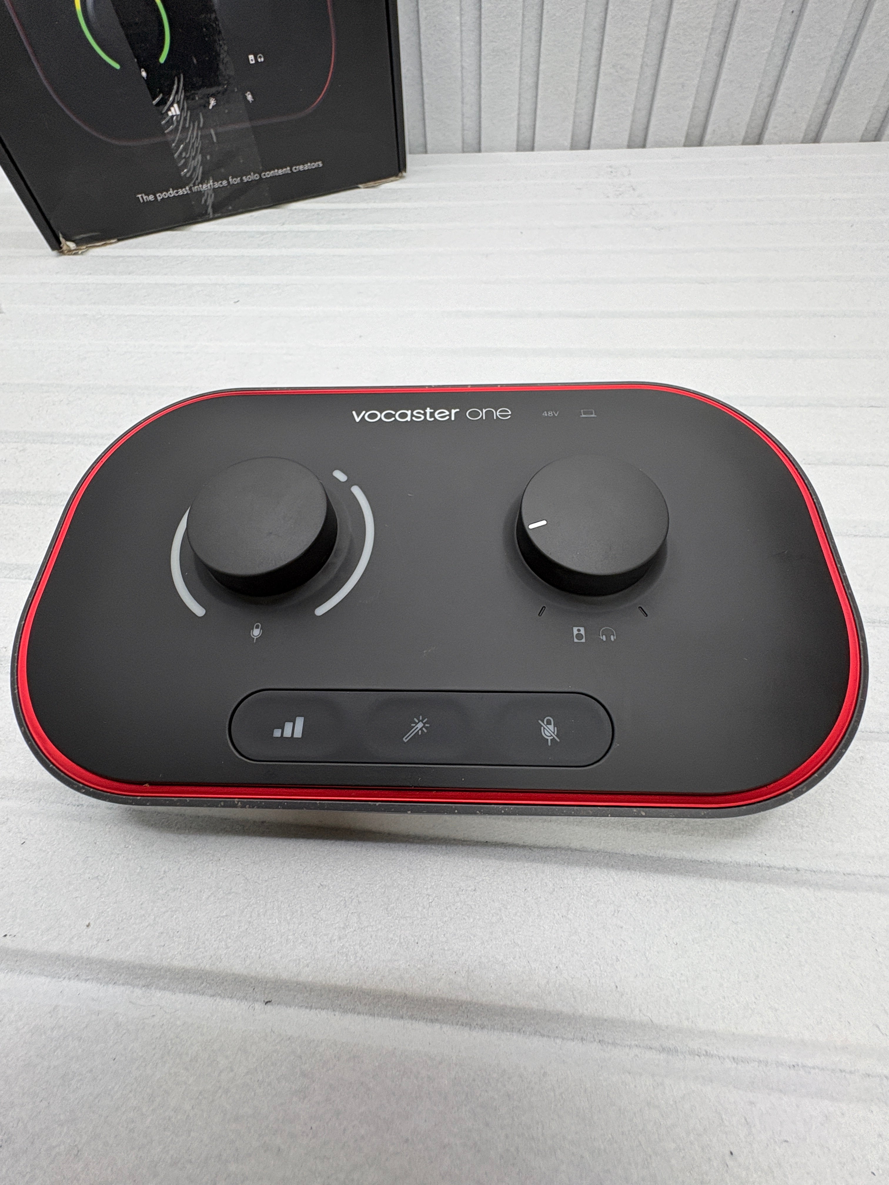 Focusrite Vocaster One Podcast Audio Interface