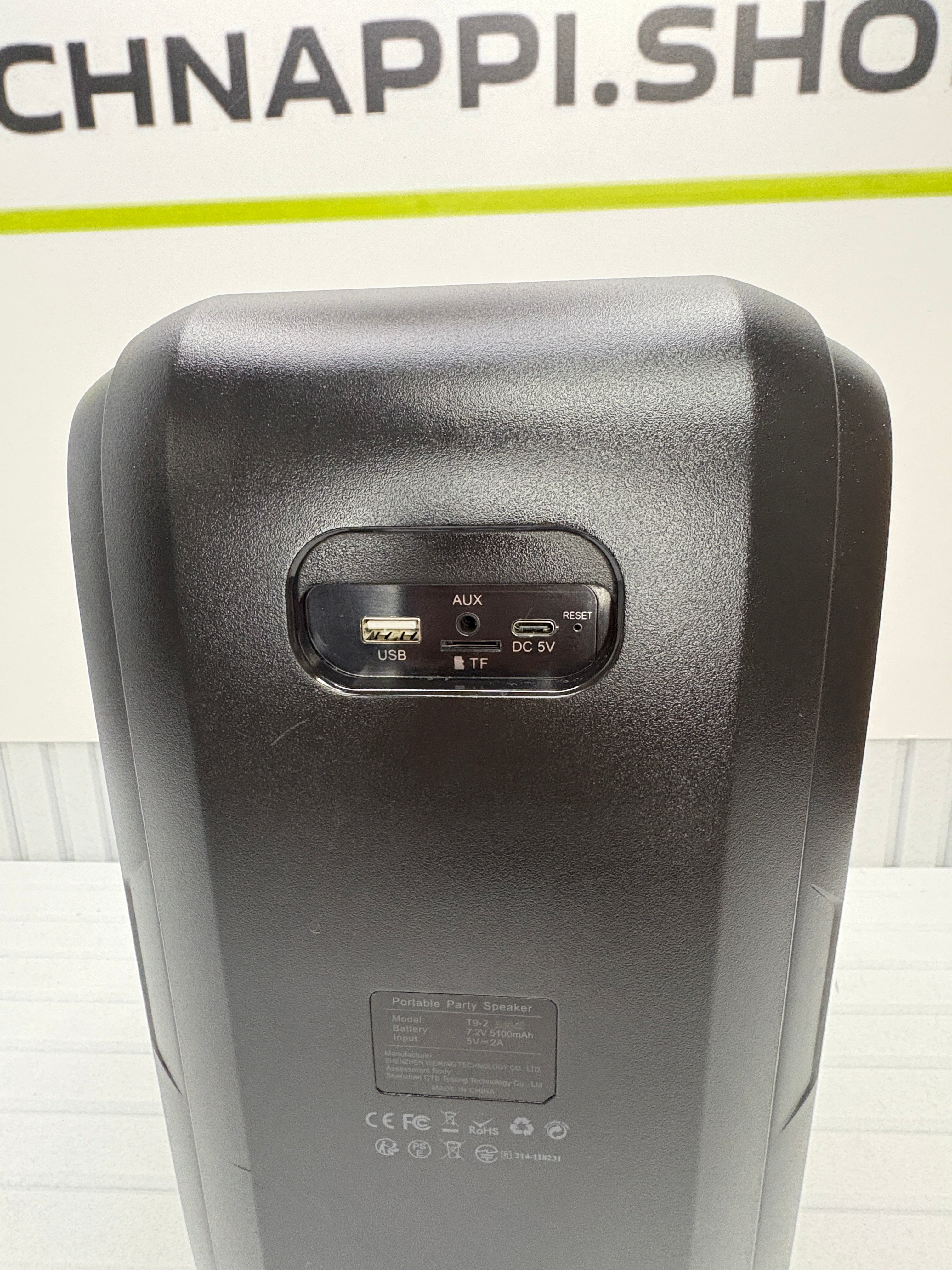 W-KING T9-2 Bluetooth Lautsprecher 80W RGB
