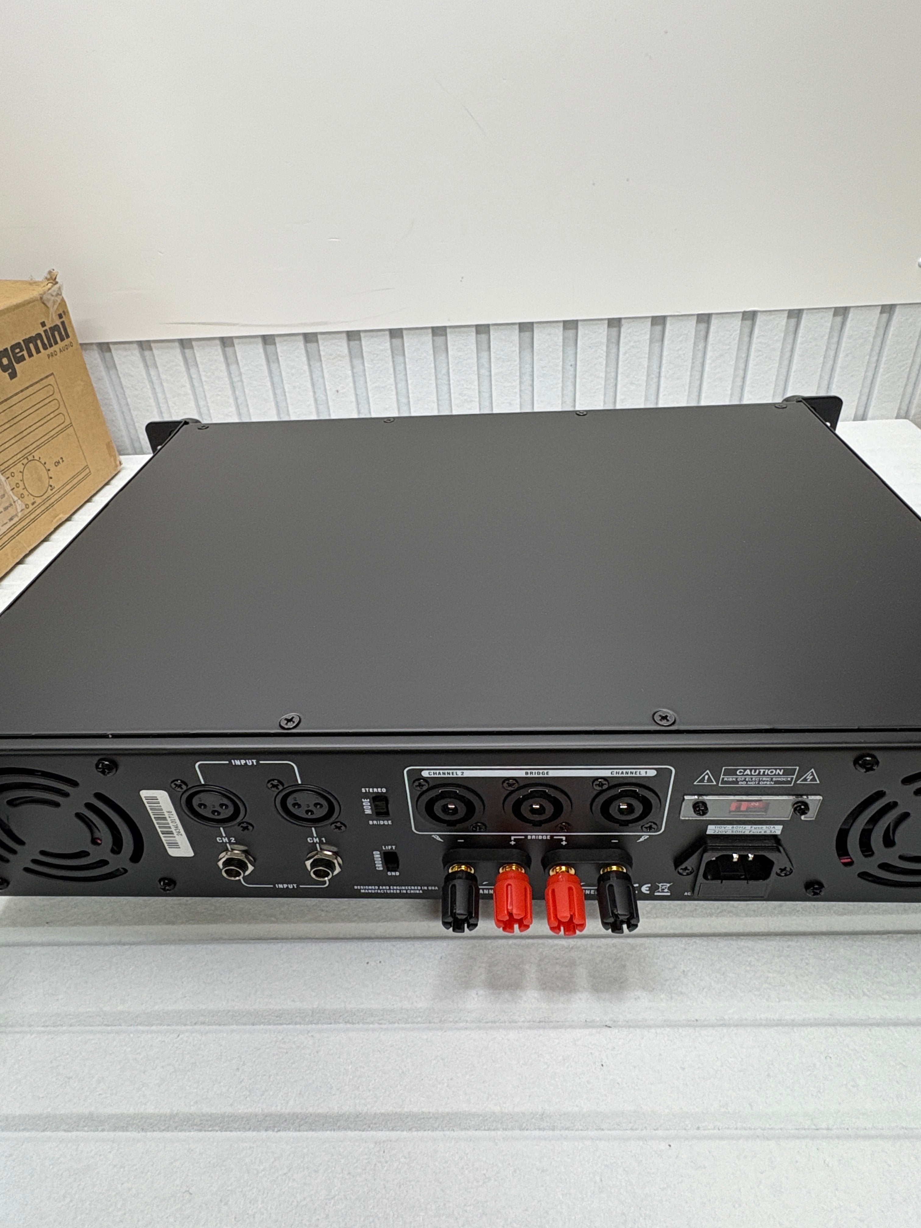 Gemini XGA-5000 Power Amplifier – 5000 Watt