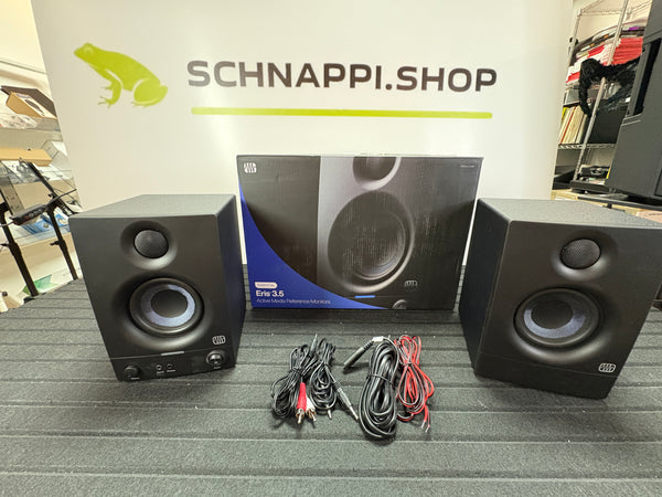 PreSonus Eris 3.5 Gen 2, 3,5"-Aktivlautsprecher für Multimedia, Gaming