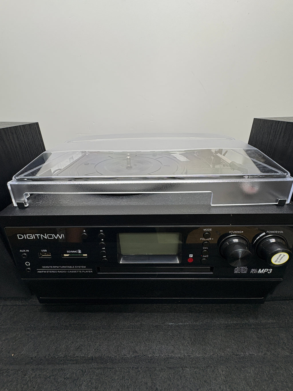 DIGITNOW! Bluetooth Vinyl Plattenspieler