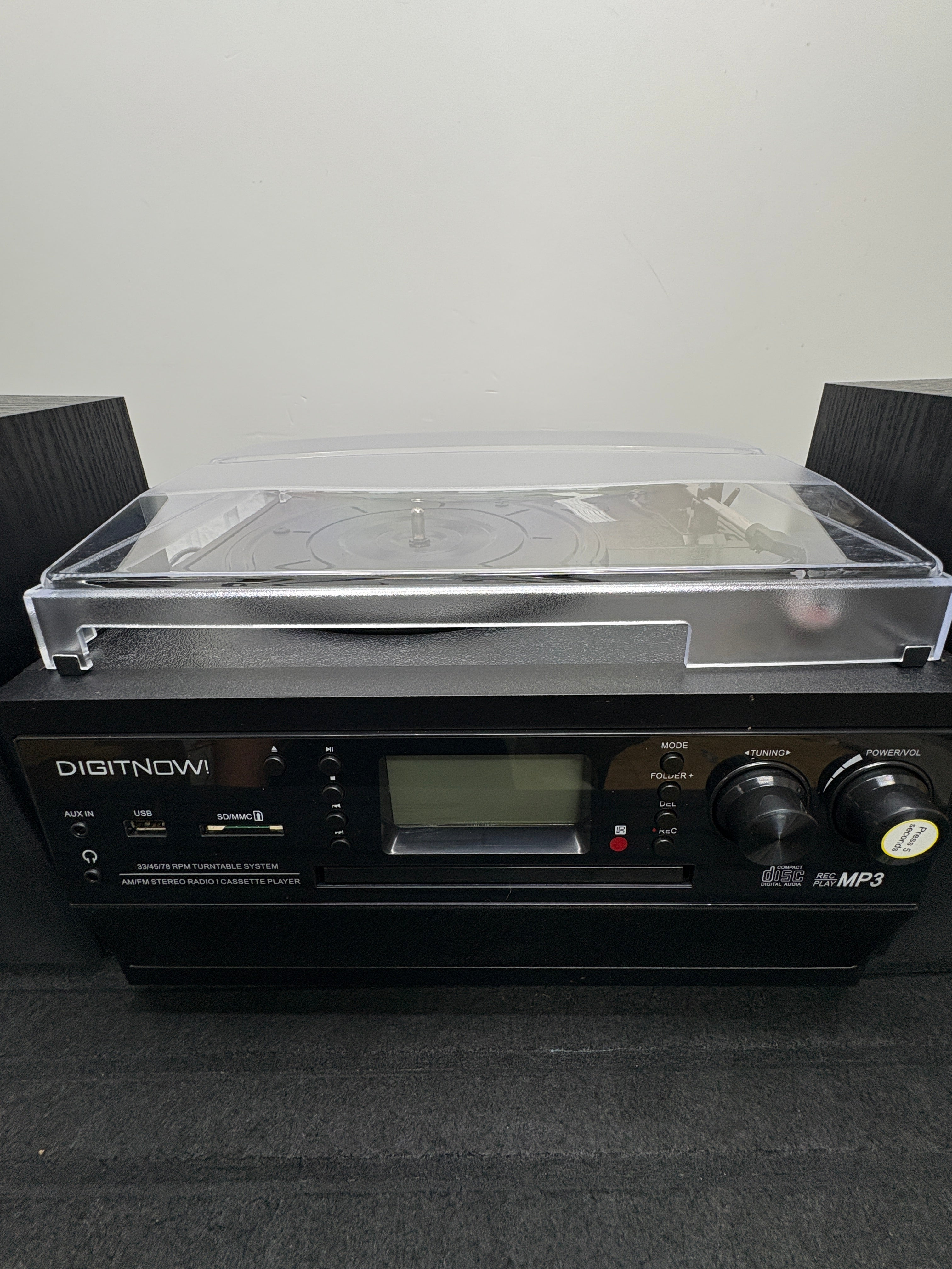 DIGITNOW! Bluetooth Vinyl Plattenspieler