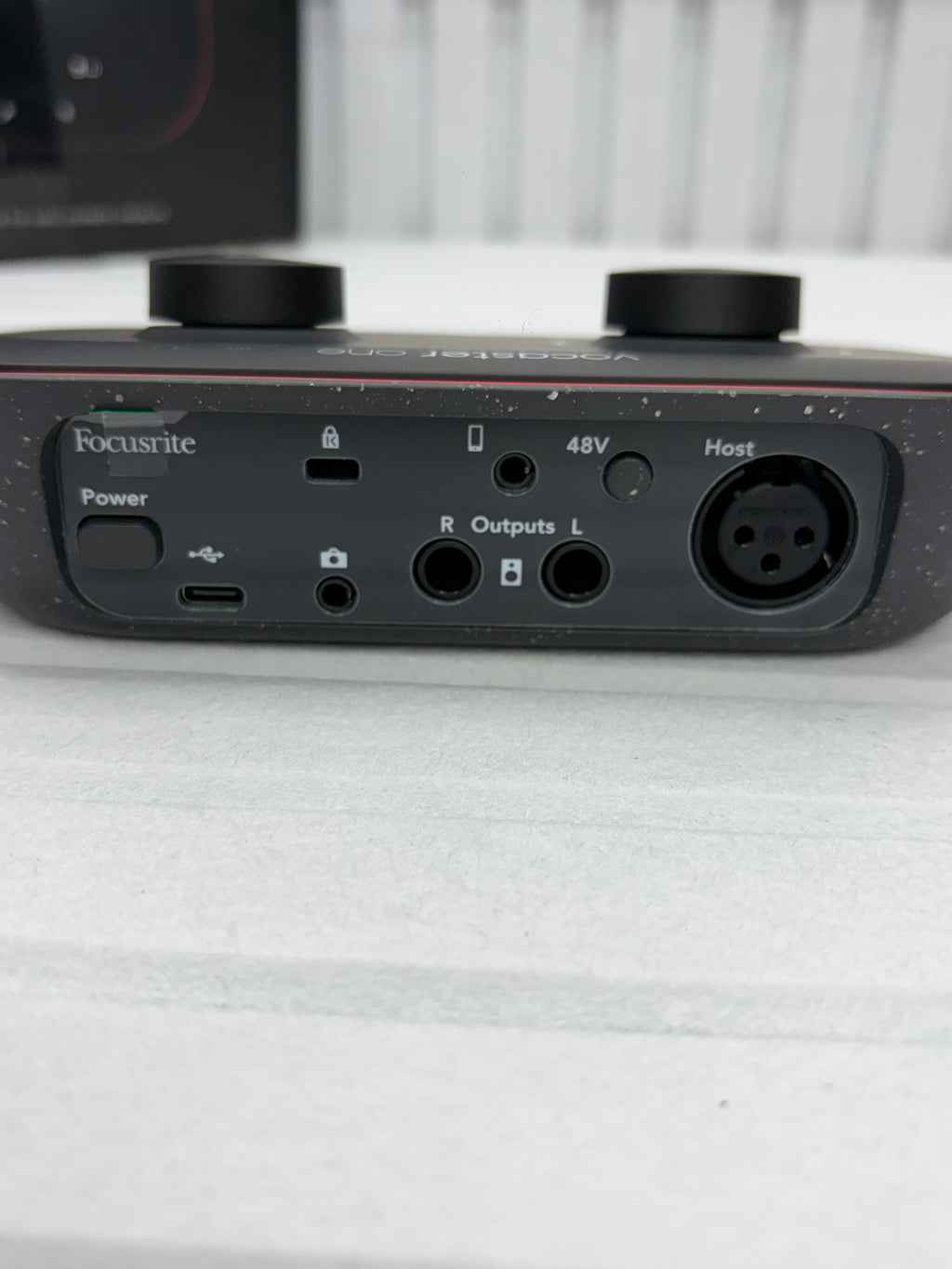 Focusrite Vocaster One Podcast Audio Interface