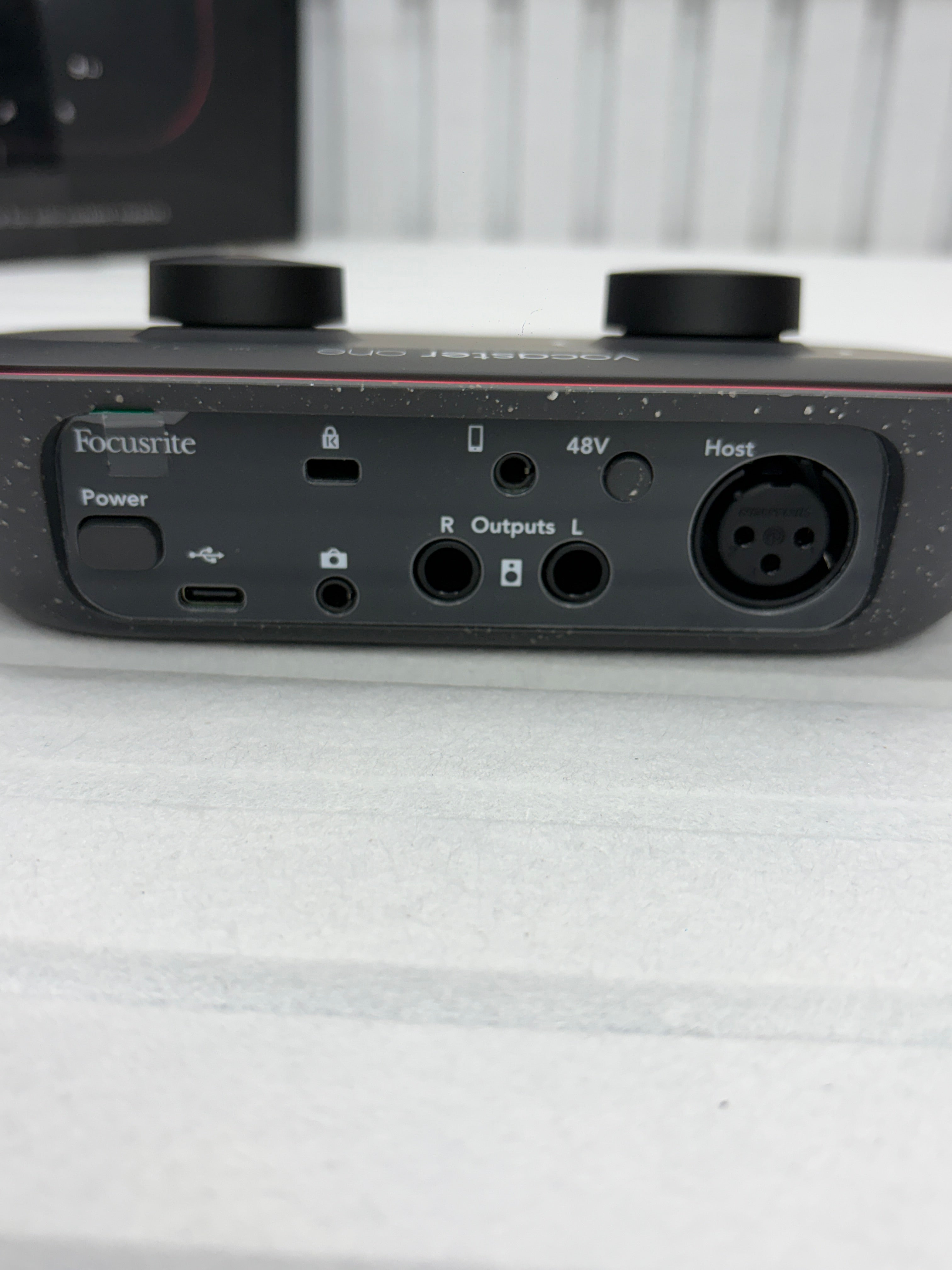 Focusrite Vocaster One Podcast Audio Interface
