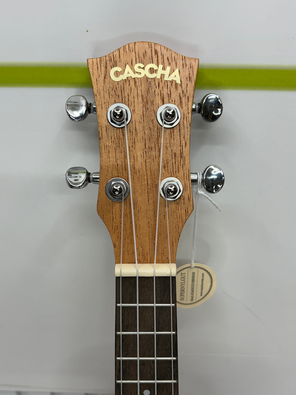 CASCHA HH 2024 Premium Soprano Ukulele 21” Mahagoni