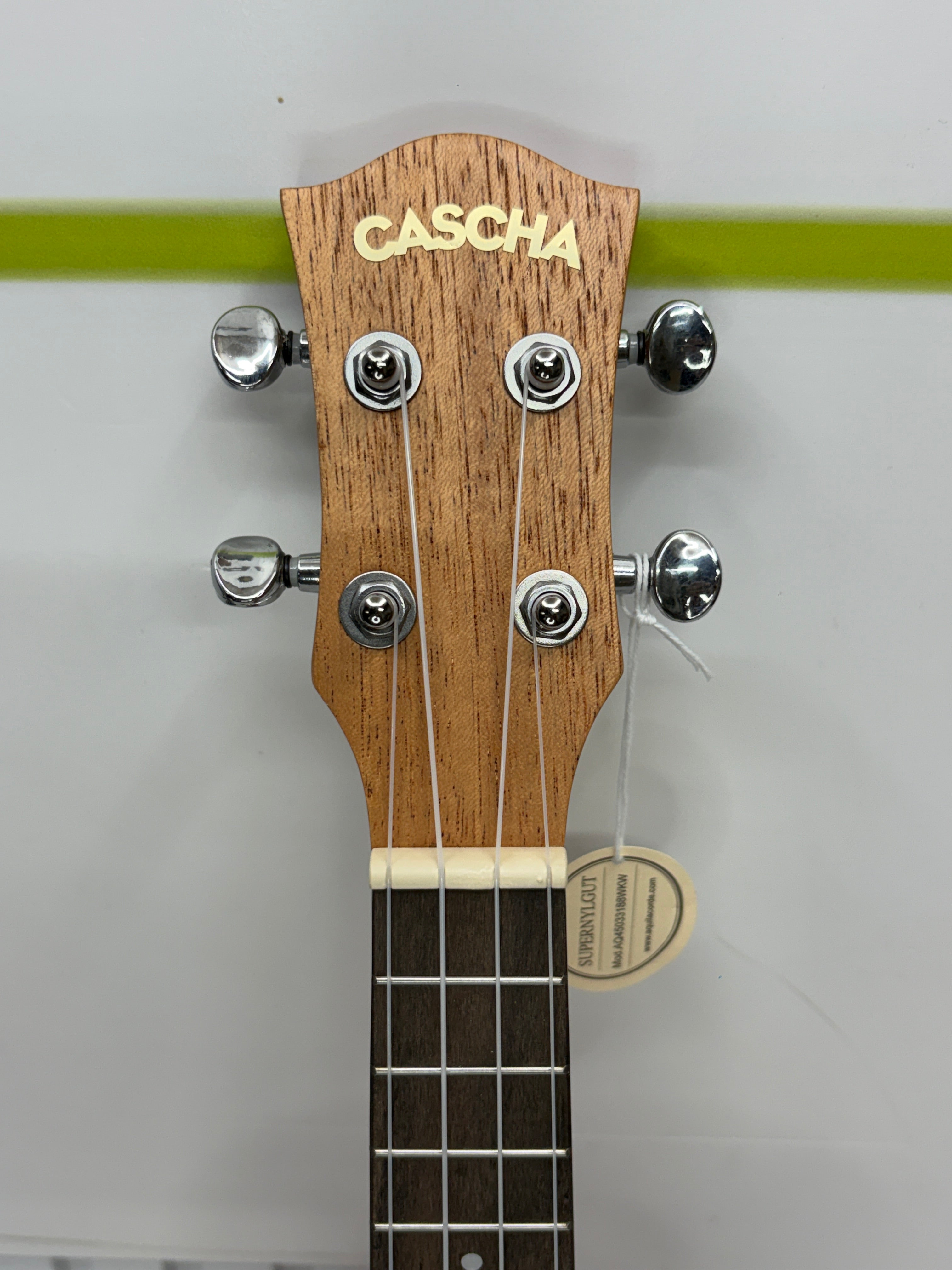 CASCHA HH 2024 Premium Soprano Ukulele 21” Mahagoni