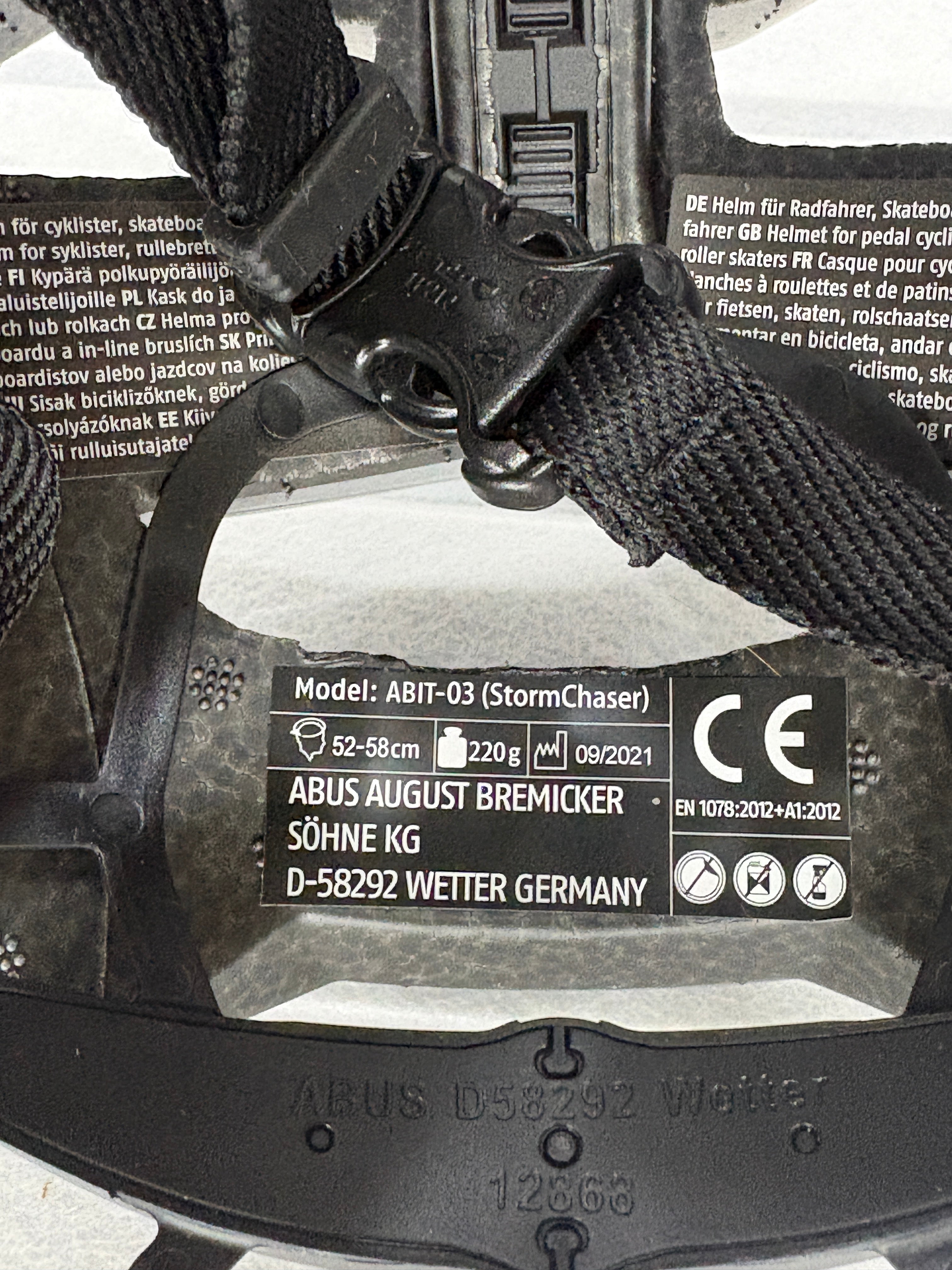 ABUS StormChaser Fahrradhelm M 52–58 cm