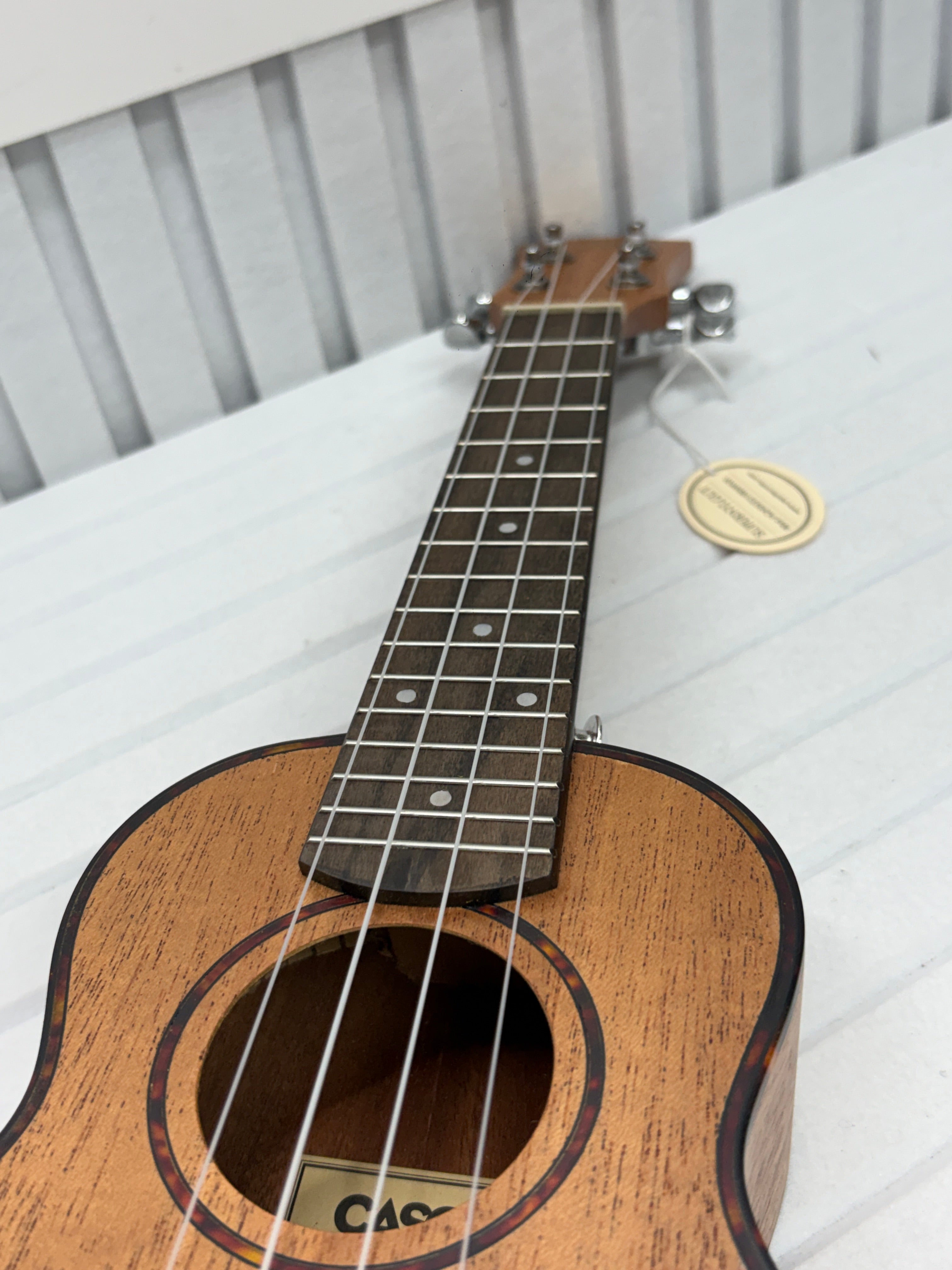 CASCHA HH 2024 Premium Soprano Ukulele 21” Mahagoni