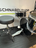 Music Alley DBJK02-BK 3-teiliges Anfänger-Drumkit für Kinder