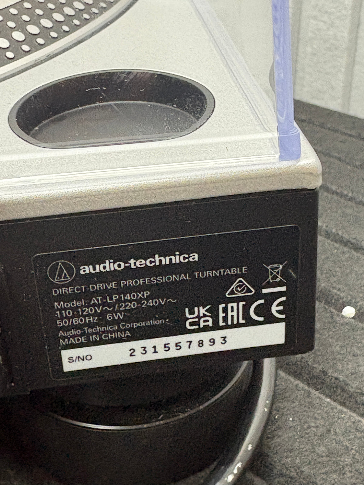 Audio-Technica LP140XPSVEUK Plattenspieler
