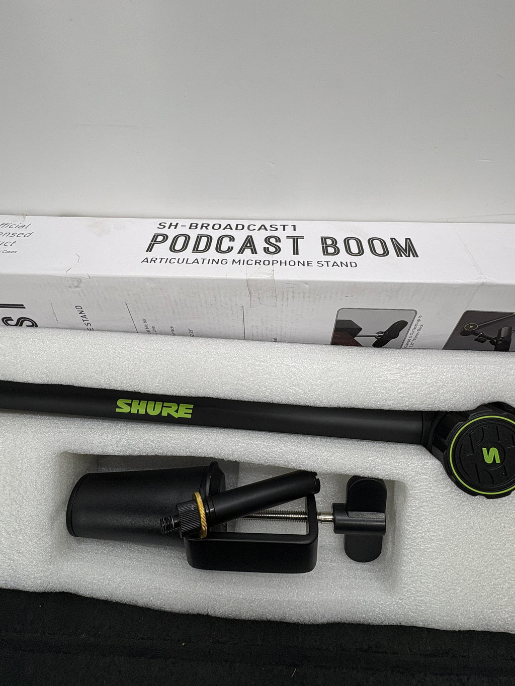 Shure by Gator Deluxe Podcast Mikrofonarm
