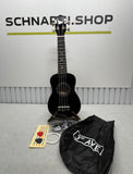 3rd Avenue Sopran-Ukulele mit 54 cm/21“, Anfängerset – Tasche, Ständer, Gurt, Saiten, Plektren und Griffbrett-Aufkleber