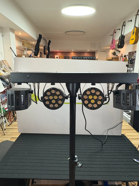GdjRttk 60W DJ-Lichtset Bühnenlicht mit Ständer und Fernbedienung