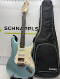 Donner E-Gitarre, DST-152R E Gitarren mit Gig Bag