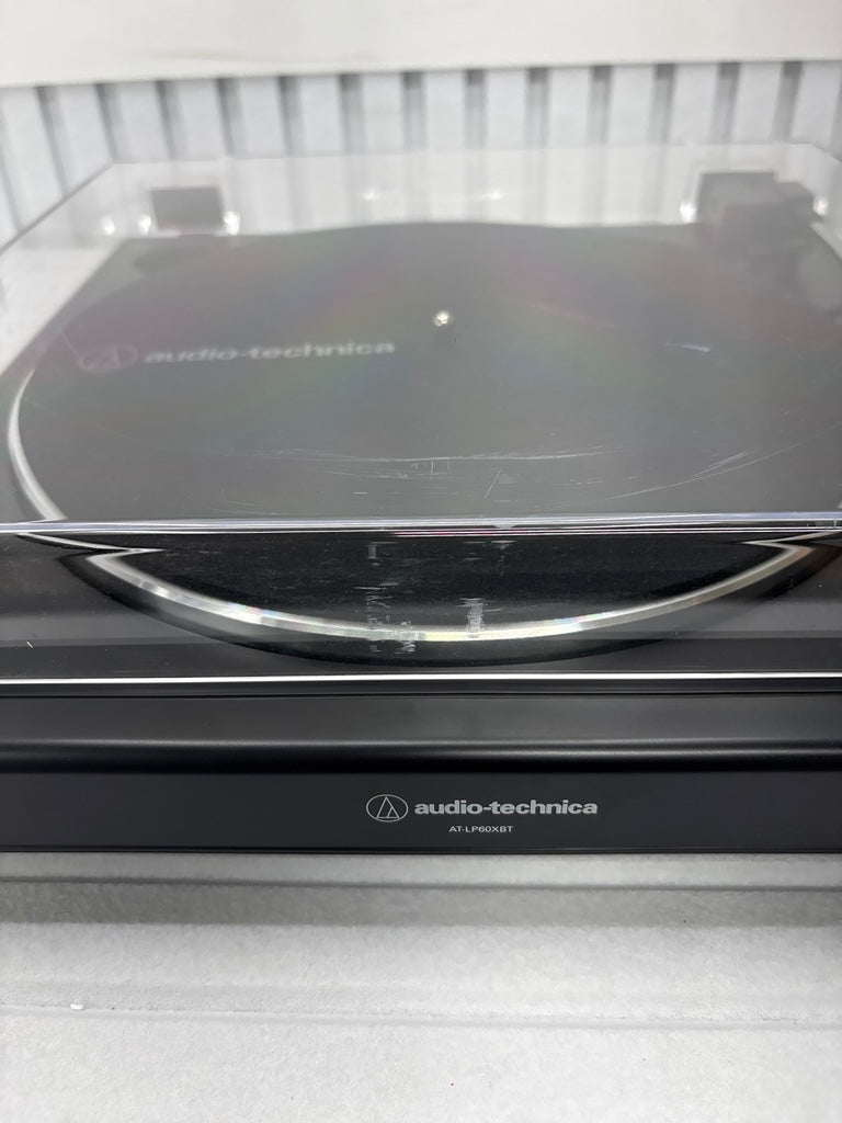 Audio-Technica LP60XBTBK Vollautomatischer Stereo-Plattenspieler
