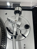 Audio-Technica LP120XUSBSV Direktangetriebener Plattenspieler (Analog und USB) Silber