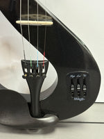 Stagg EVN 4/4 E-Violine elektrische Violine Geige Schwarz
