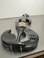 Stagg EVN 4/4 E-Violine elektrische Violine Geige Schwarz