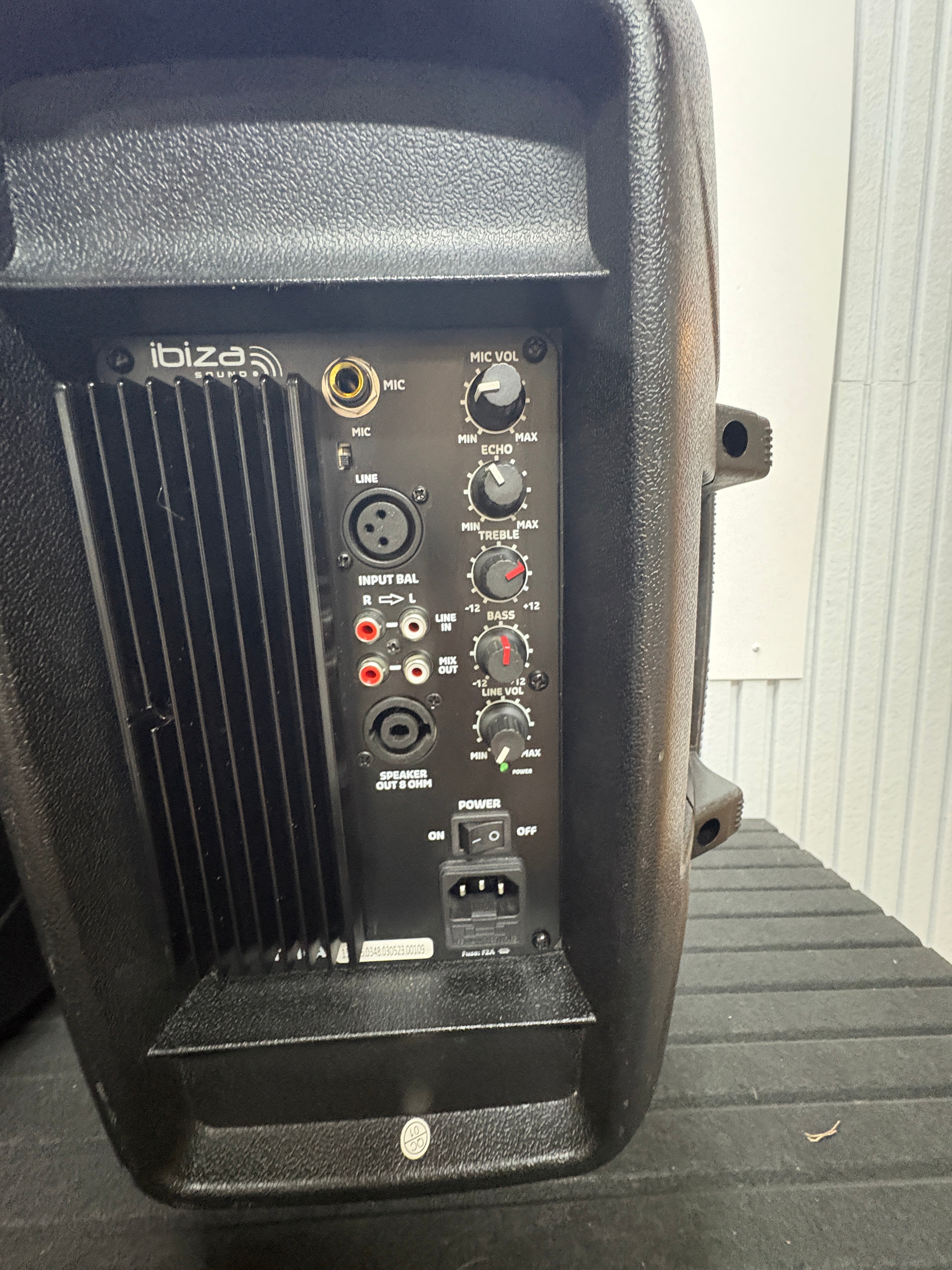 Ibiza - XTK10A - 300w 10"/25cm Aktiv - Paar