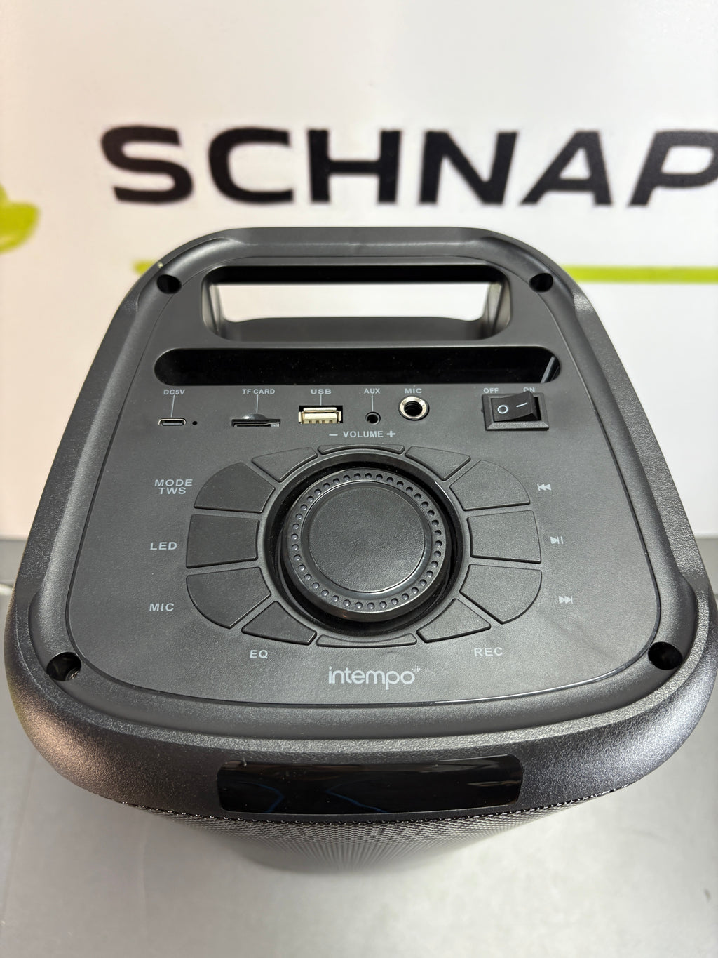 Intempo WDS580 Bluetooth Lautsprecher, Akkubetrieb,