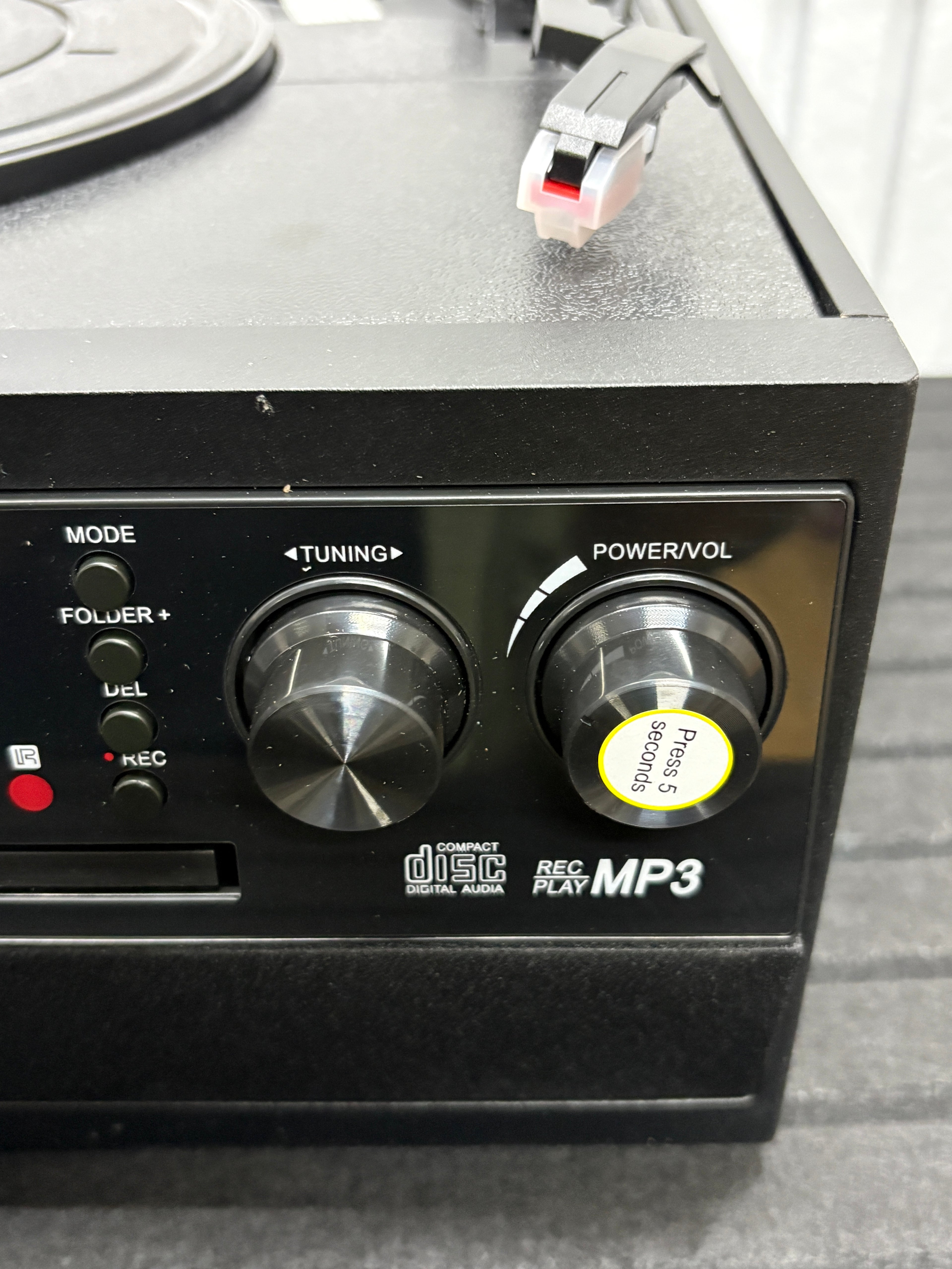 DIGITNOW! Bluetooth Vinyl Plattenspieler