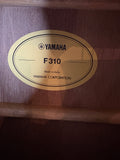 Yamaha F310 Westerngitarre natur - Hochwertige Dreadnought-Akustikgitarre 4/4