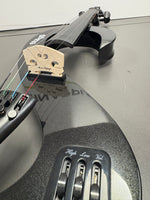 Stagg EVN 4/4 E-Violine elektrische Violine Geige Schwarz