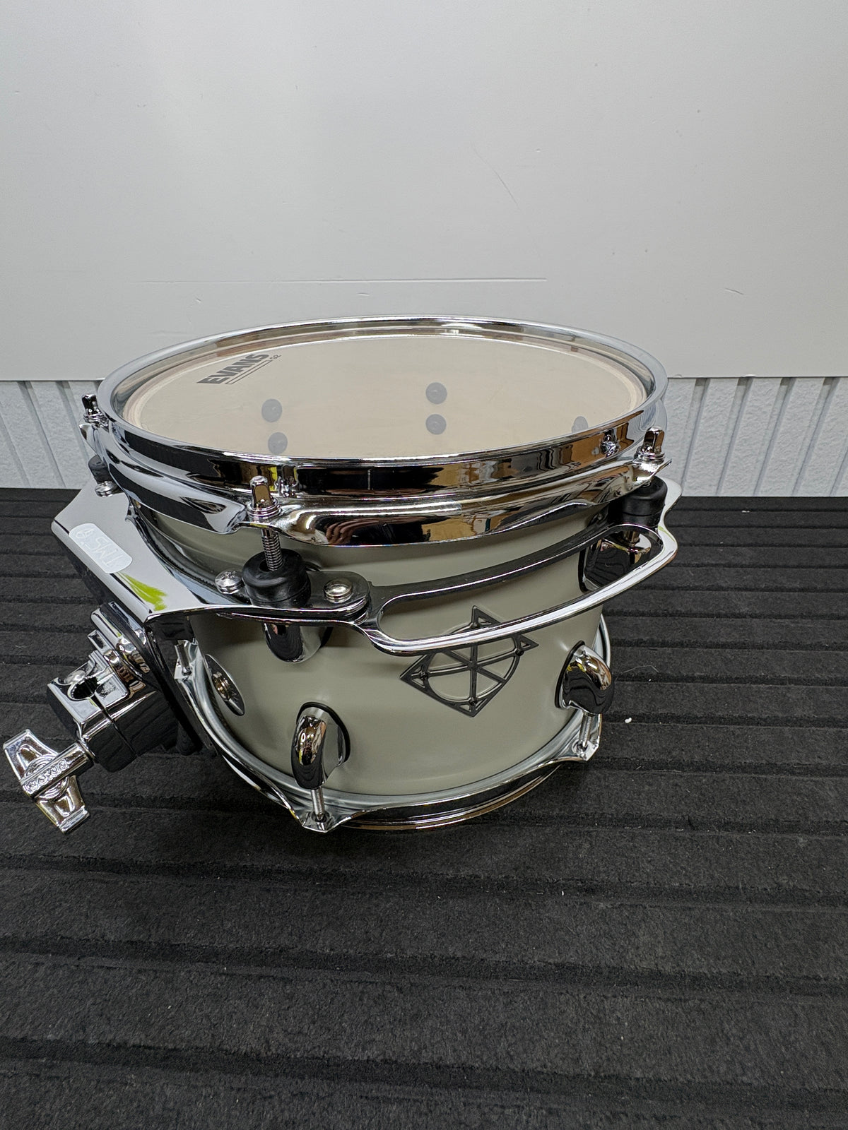 Dixon Cornerstone Tom Set 10" + 12" inkl. 2 Tomhalter – Satin Cement Grey