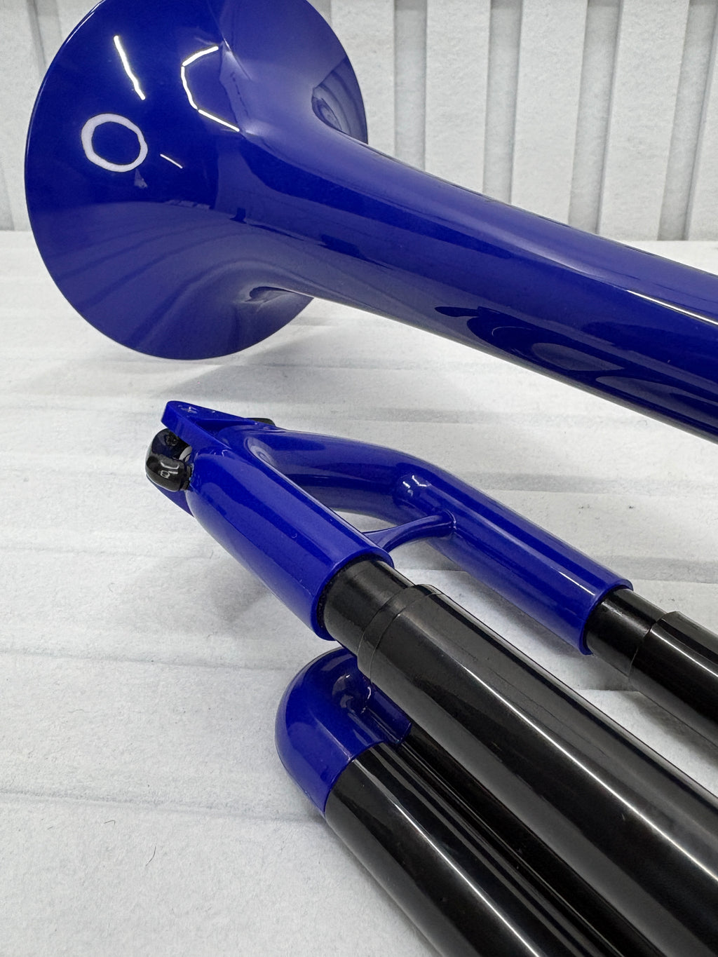 pTrumpet Bb Kunststoff-Trompete Blau – inkl. Tasche