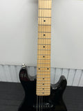 3rd Avenue E-Gitarre 1/4-Größe, Junior-Gitarre Schwarz Tasche, Plektren und Gurt 5w Verstärker
