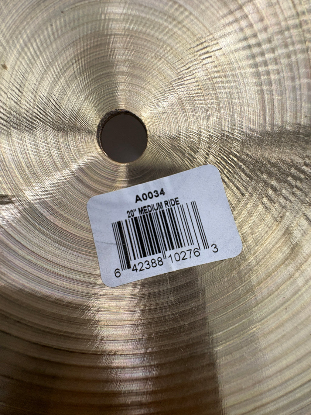 Zildjian A Series Medium Ride 20” / 51 cm Becken
