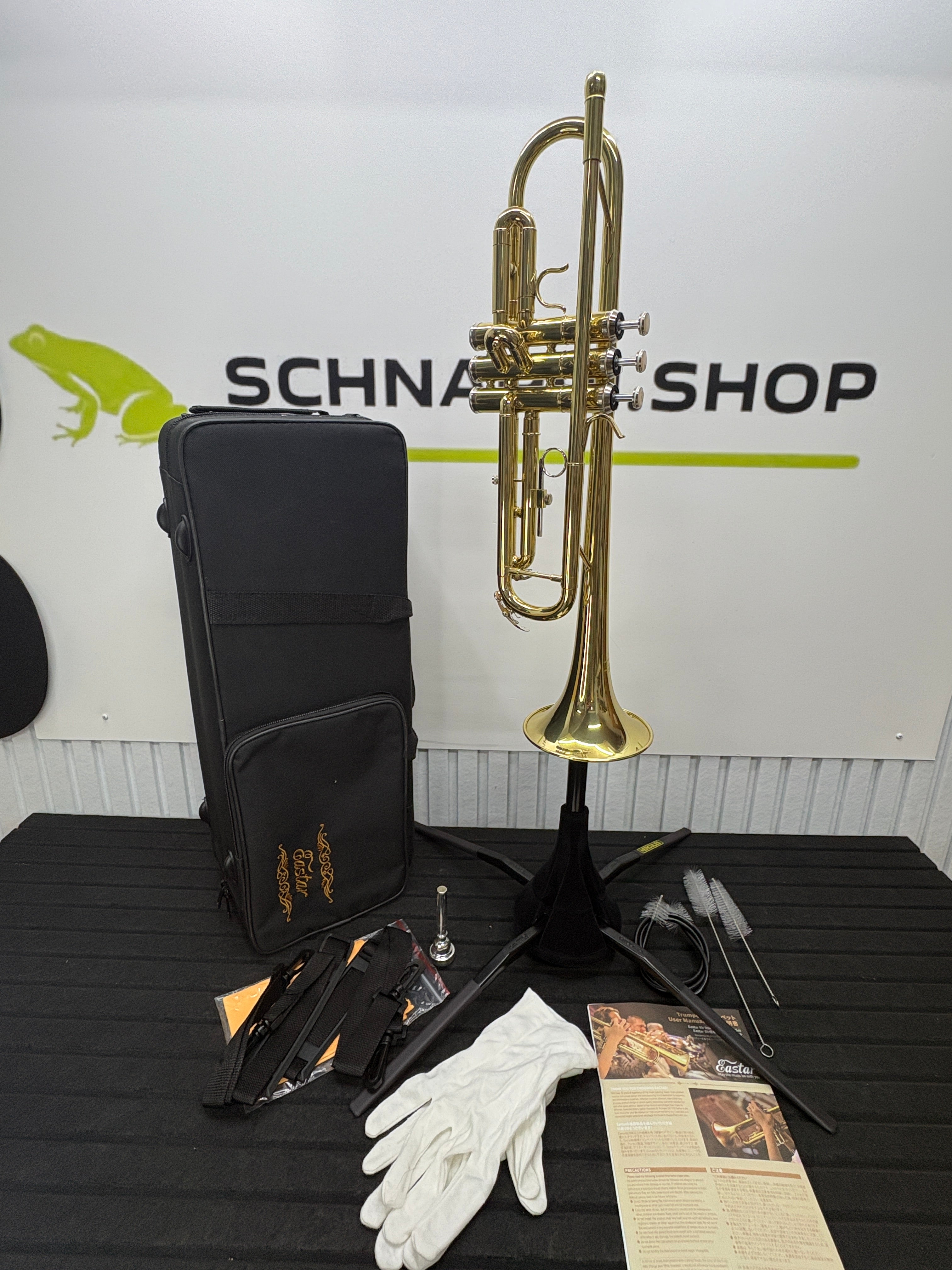 Eastar ETR-380 Bb Trompete – Komplettset