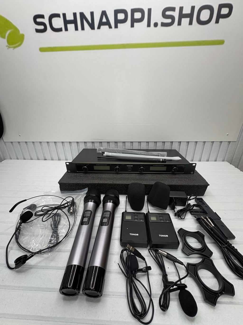 TONOR TW842 UHF Funkmikrofon Set