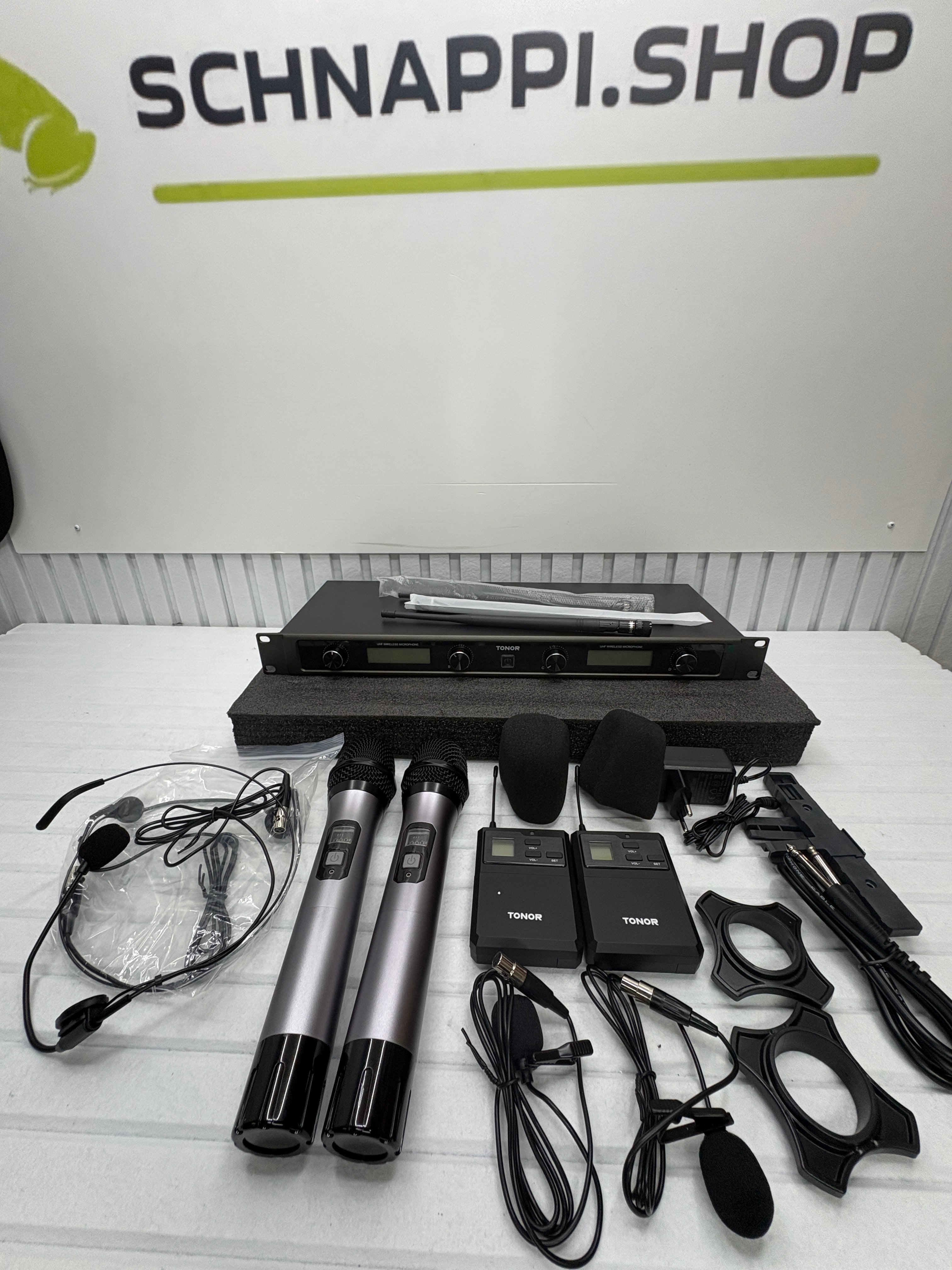 TONOR TW842 UHF Funkmikrofon Set