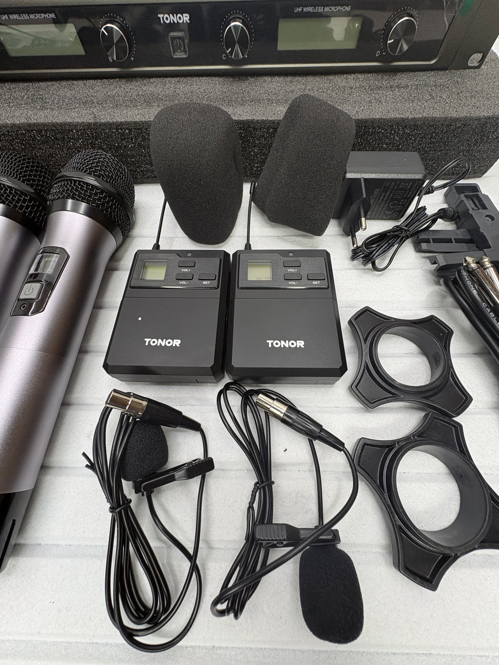 TONOR TW842 UHF Funkmikrofon Set